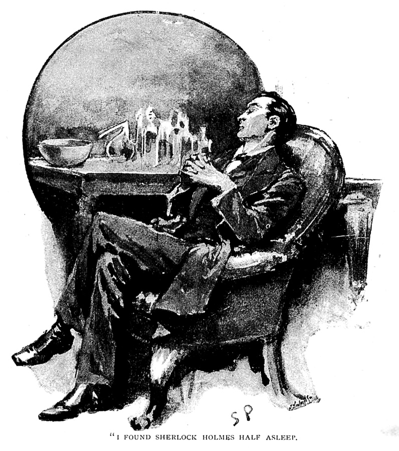 3 5-I-found-Sherlock-Holmes-half-asleep