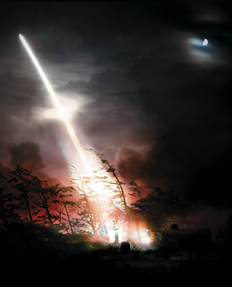 Paul Flanders' artwork based on H. P. Lovecraft's short story 'The Colour out of Space', from https://www.deviantart.com/mcjade/art/The-Colour-out-of-Space-90356724